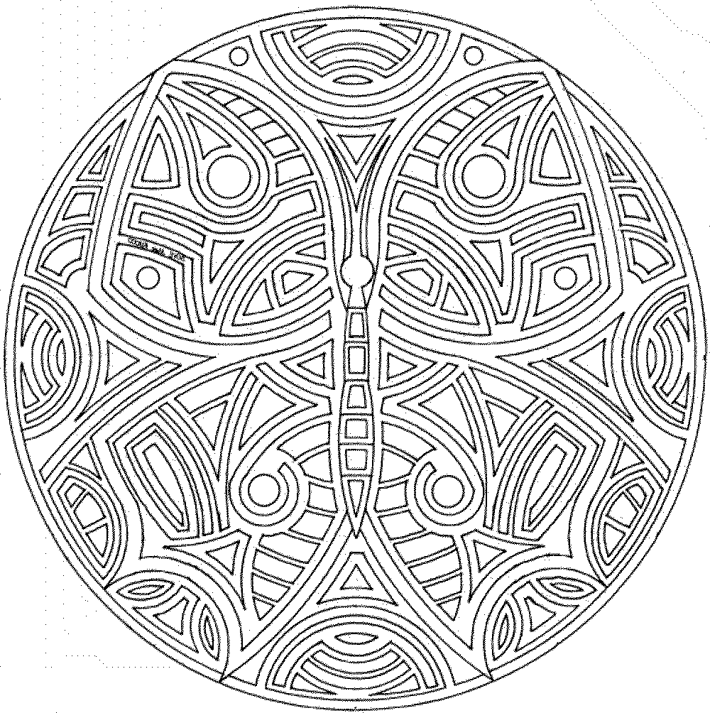 1000x1004 Mandala Adult Coloring Give The Best Coloring Pages