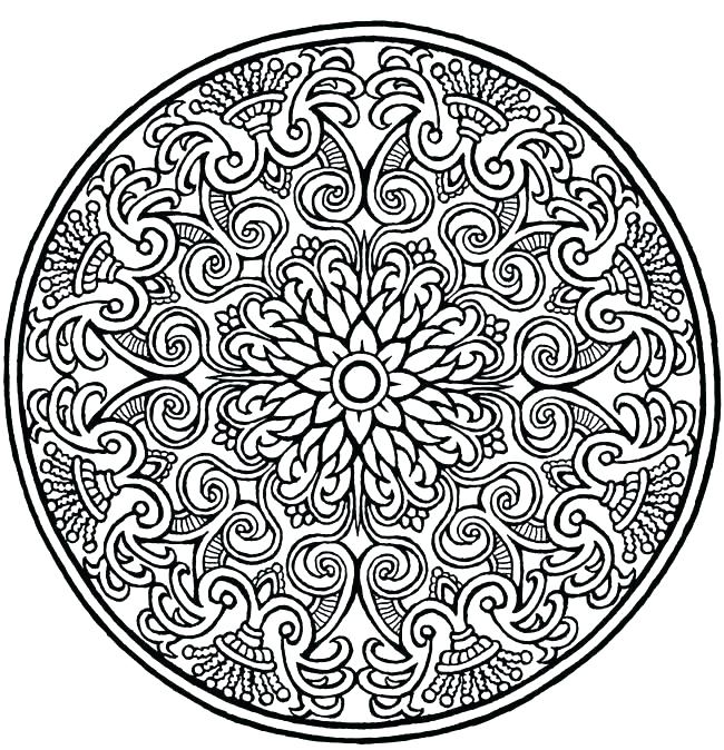 650x674 Mandala Coloring Pages Pdf Easy Mandala Coloring Pages Easy