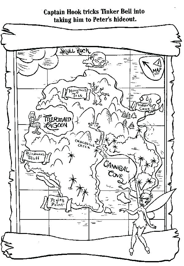 600x863 Free Printable Treasure Map Treasure Map Coloring Pages Free