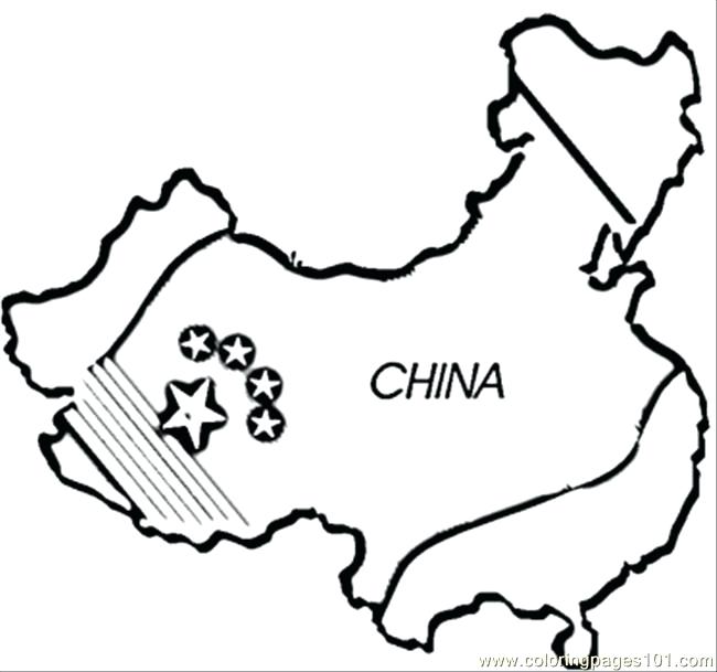 650x609 Map Coloring Page Free China Coloring Pages Map Printable Ancient