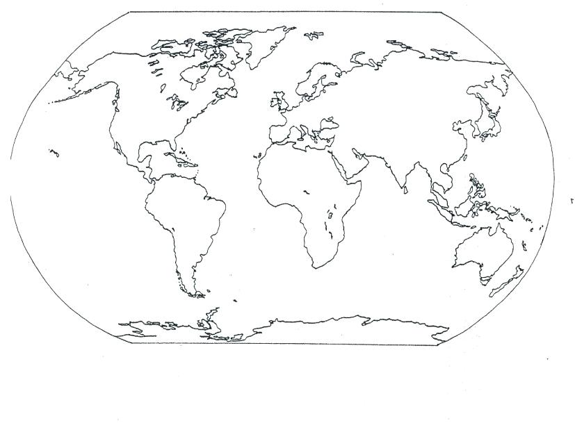 827x609 World Map Coloring Pages Printable Continents Coloring Page