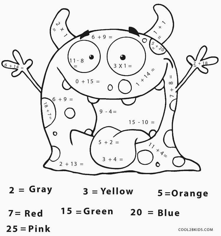 750x800 Math Coloring Page Free Printable Math Coloring Pages For Kids