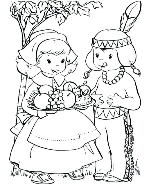520x636 Pilgrims Coloring Pages Pilgrims Coloring Page View Larger Pilgrim