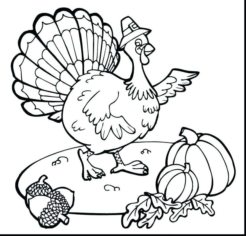 863x826 Turkey Coloring Pages Free Turkey Coloring Page Coloring Pages
