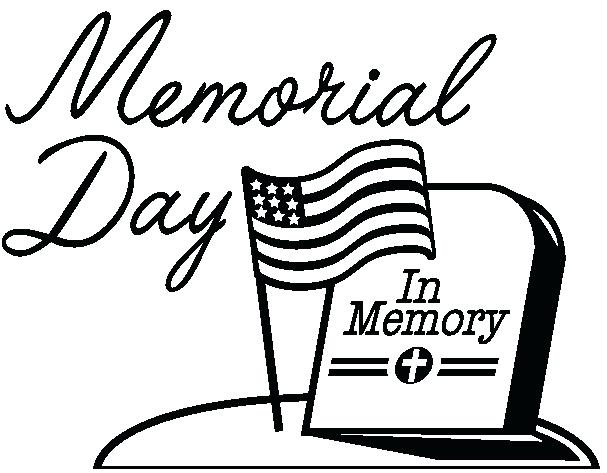 607x473 Free Printable Memorial Day Coloring Pages Murs