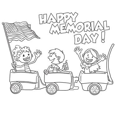 370x370 Free Memorial Day Coloring Page Download Family Free