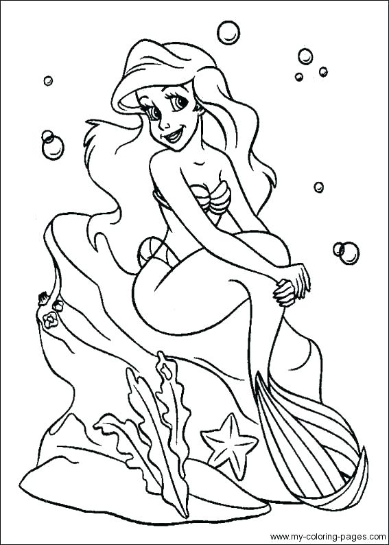 567x794 Free Mermaid Coloring Pages Little Mermaid Coloring Pages Coloring
