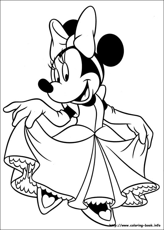 567x794 Free Mickey Mouse Painting Games New Printable Minnie Mouse