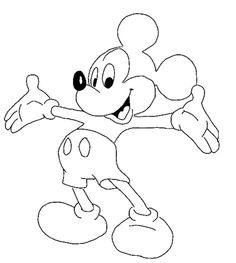 236x263 Free Printable Happy Birthday Coloring Pages For Kids Mickey