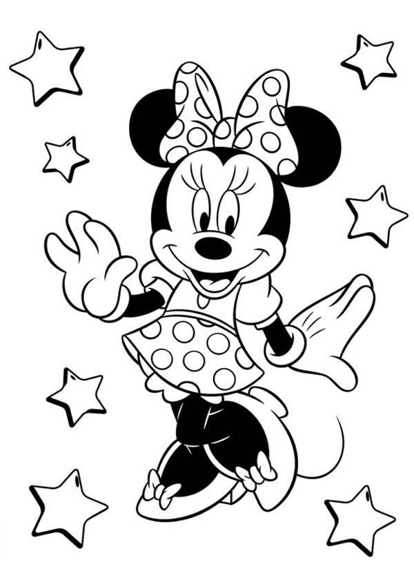 600x840 Minnie Mouse Coloring Sheet Best Minnie Mouse Color Pages
