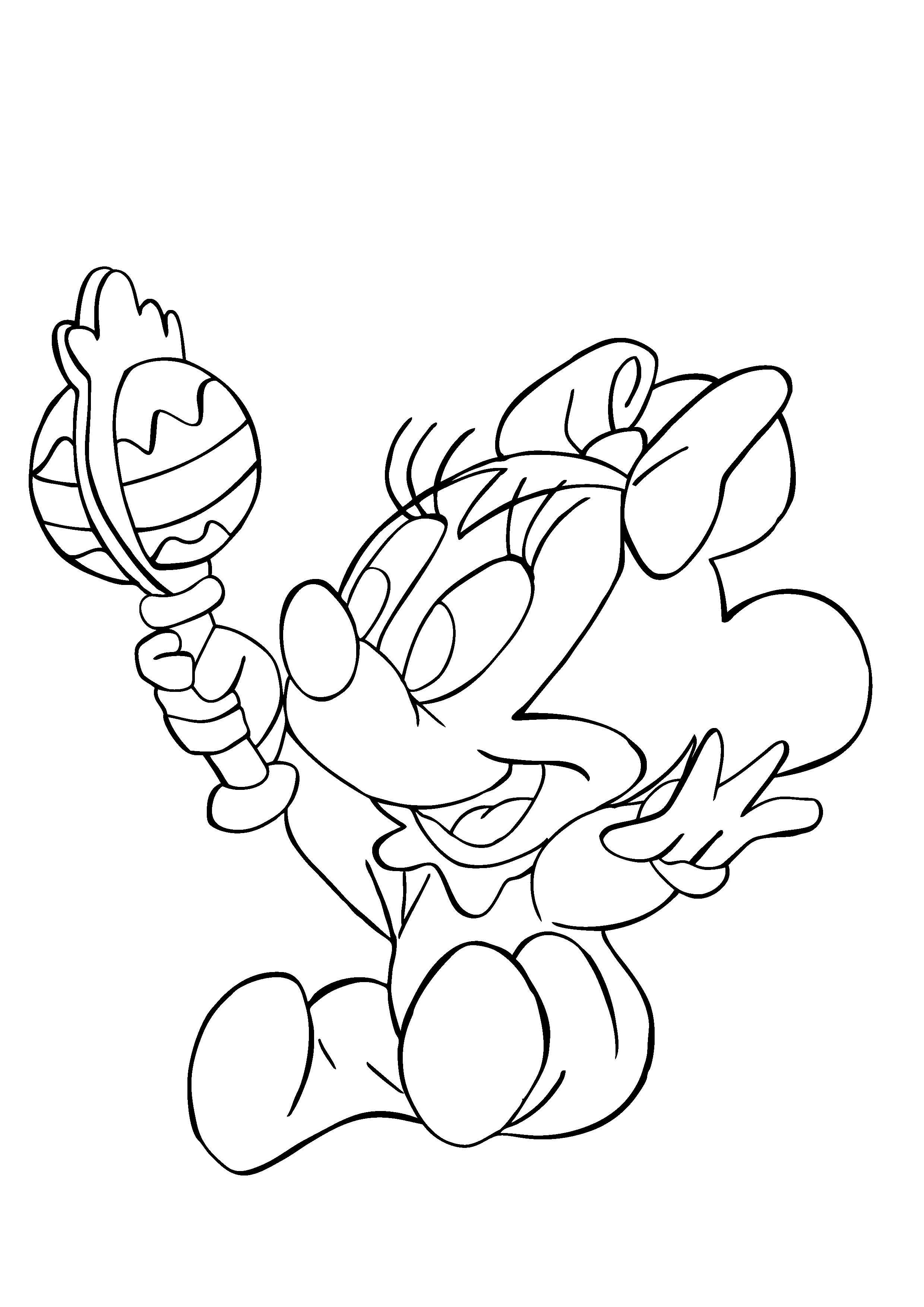 2480x3508 Top Mickey Minnie Mouse Coloring Pages Free Coloring Page