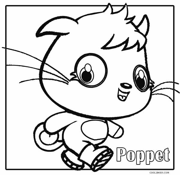 600x582 Printable Moshi Monsters Coloring Pages For Kids