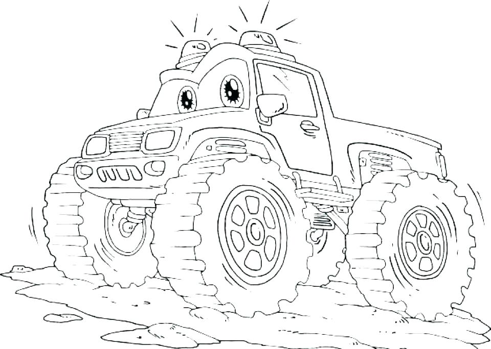 960x684 Free Printable Monster Truck Coloring Pages