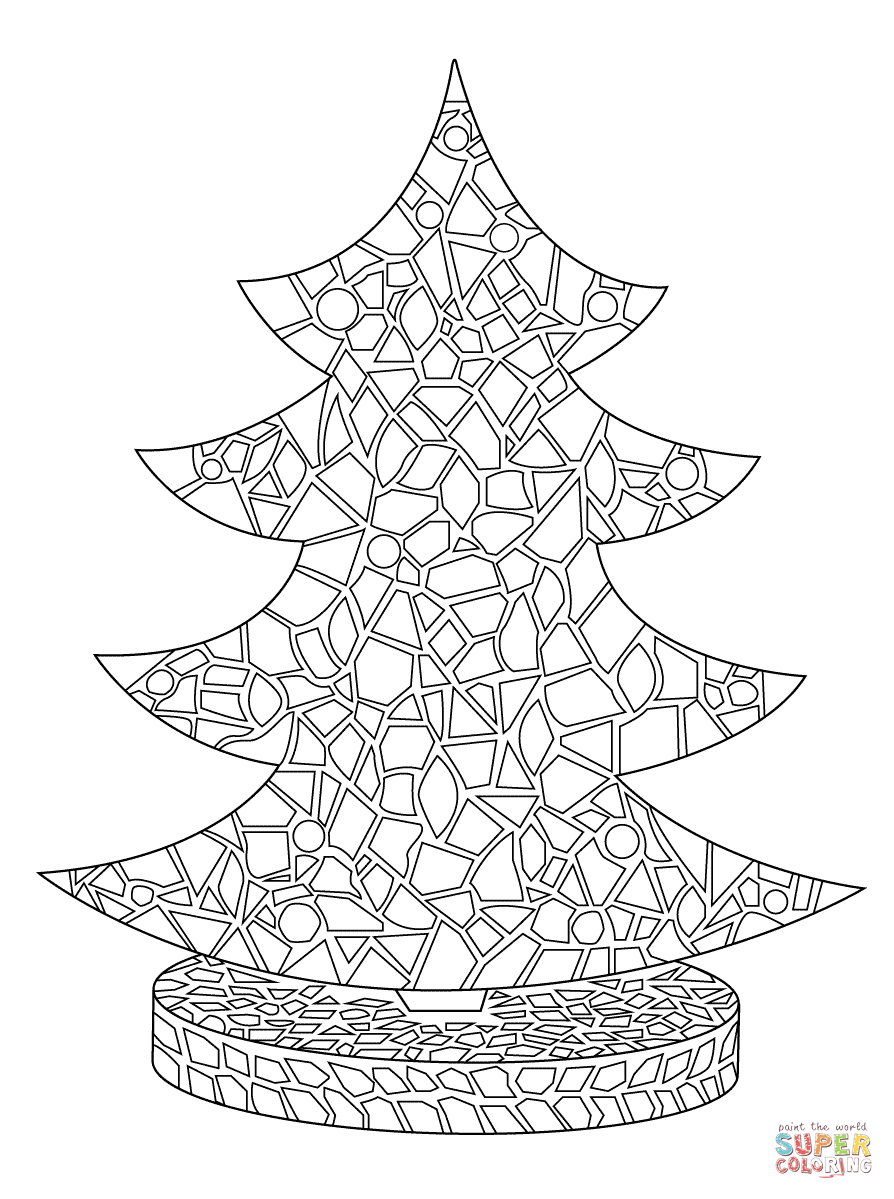 894x1199 Mosaic Coloring Pages Free In Ideas
