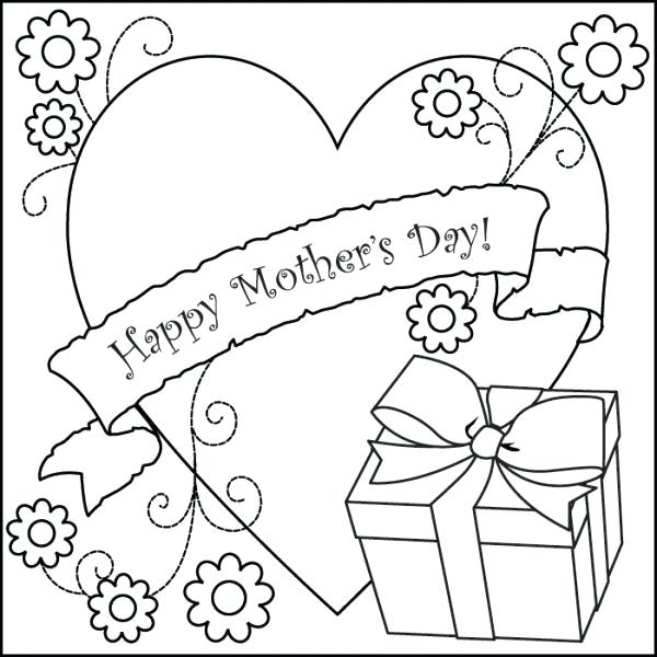 600x600 Free Mothers Day Coloring Pages Mothers Day Coloring Pictures