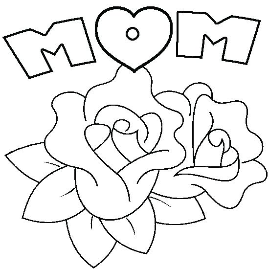 550x550 Happy Mothers Day Coloring Pages Free Free Mothers Day Coloring