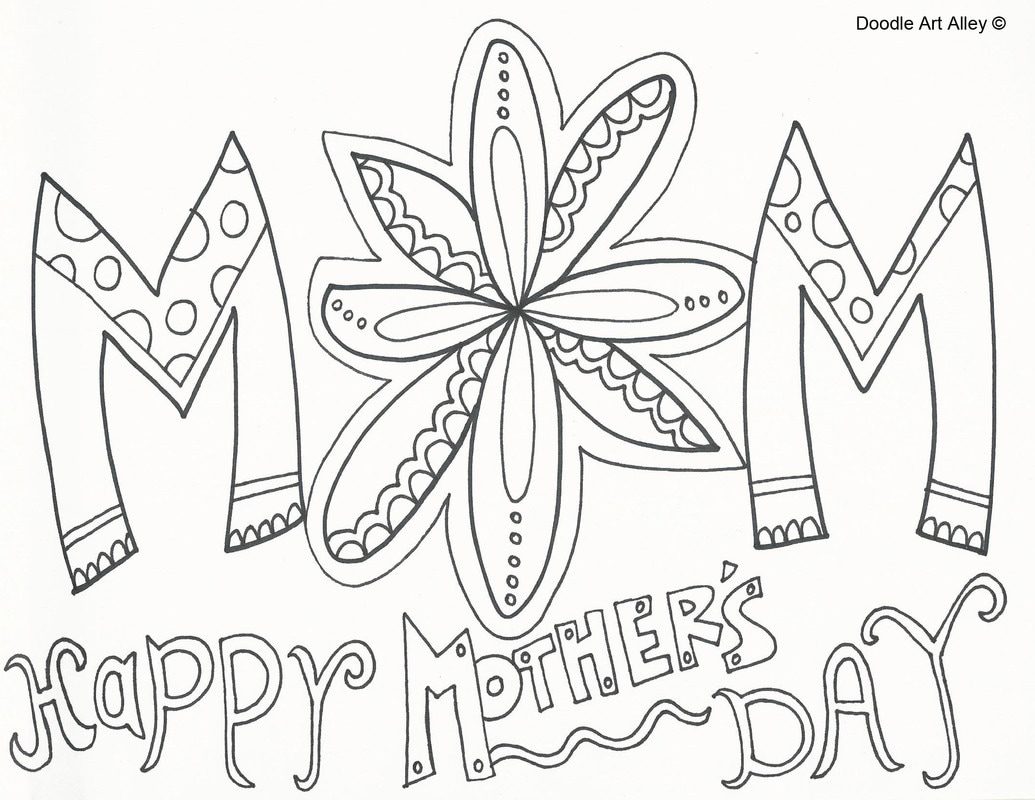 1035x800 Mothers Day Coloring Pages For Kids Printable Happy Free Cards