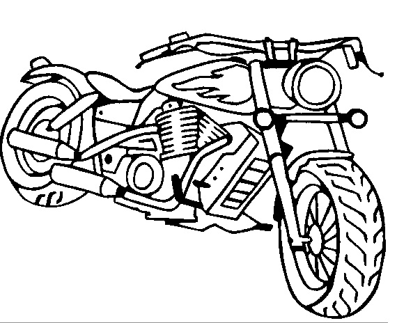 570x464 Free Motorcycle Coloring Pages Motorcycle Coloring Pages
