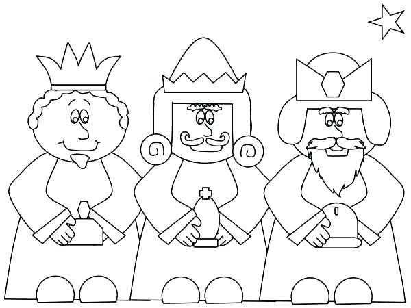 600x450 Nativity Coloring Page Coloring Ideas Pro