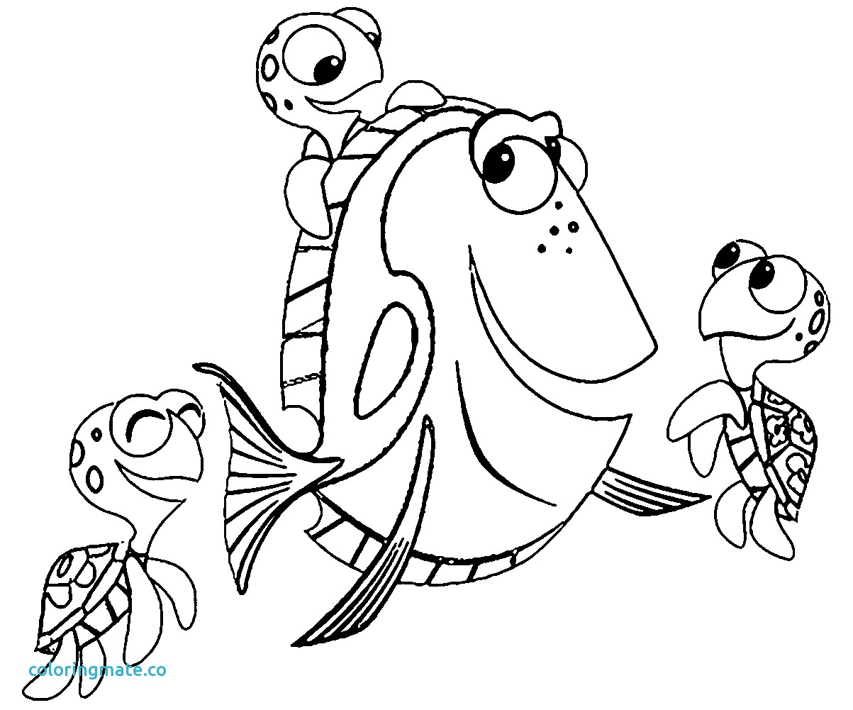 1203x1001 Printable Finding Nemo Coloring Page Free Printable Nemo Coloring
