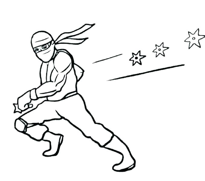 678x600 Ninja Coloring Page Ninja Coloring Sheets Free Ninja Coloring Page