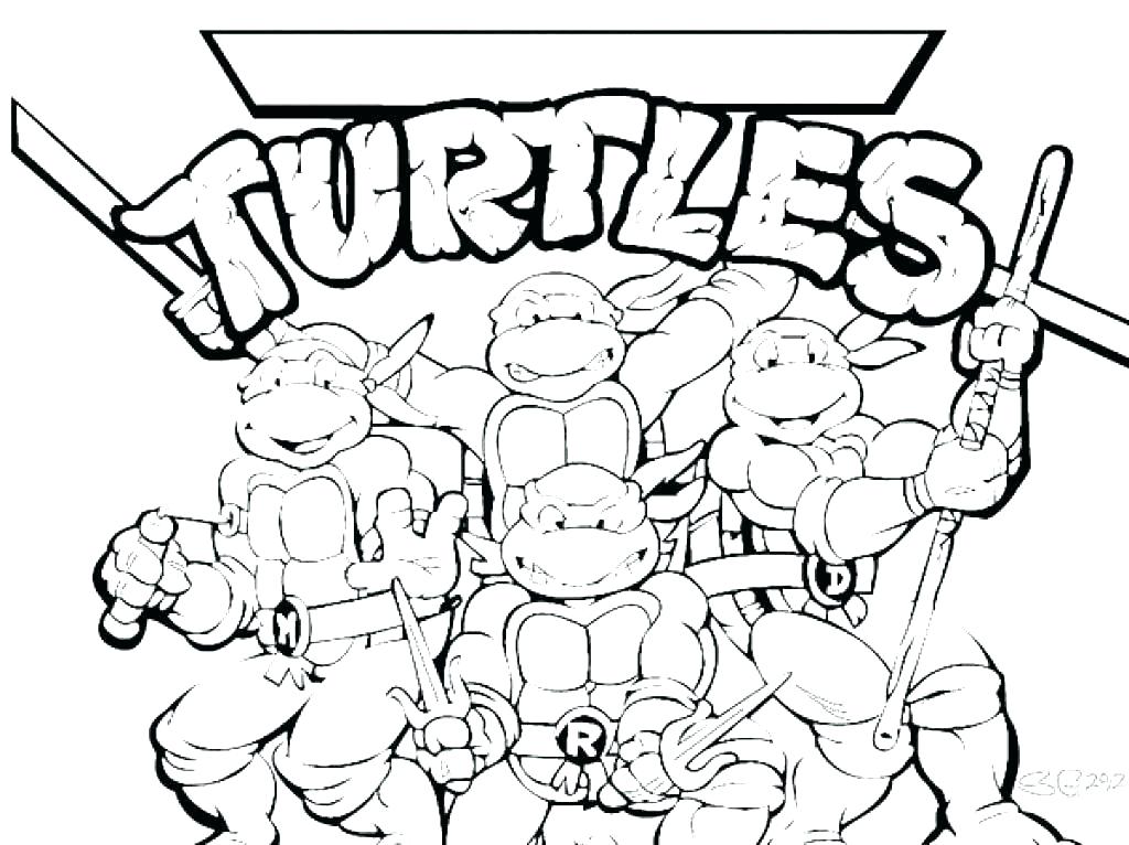 1024x766 Imposing Ideas Ninja Turtle Coloring Page Turtle Coloring Book