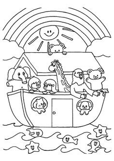 236x333 Free Children Coloring Pages Of Noah Ark Baby Room