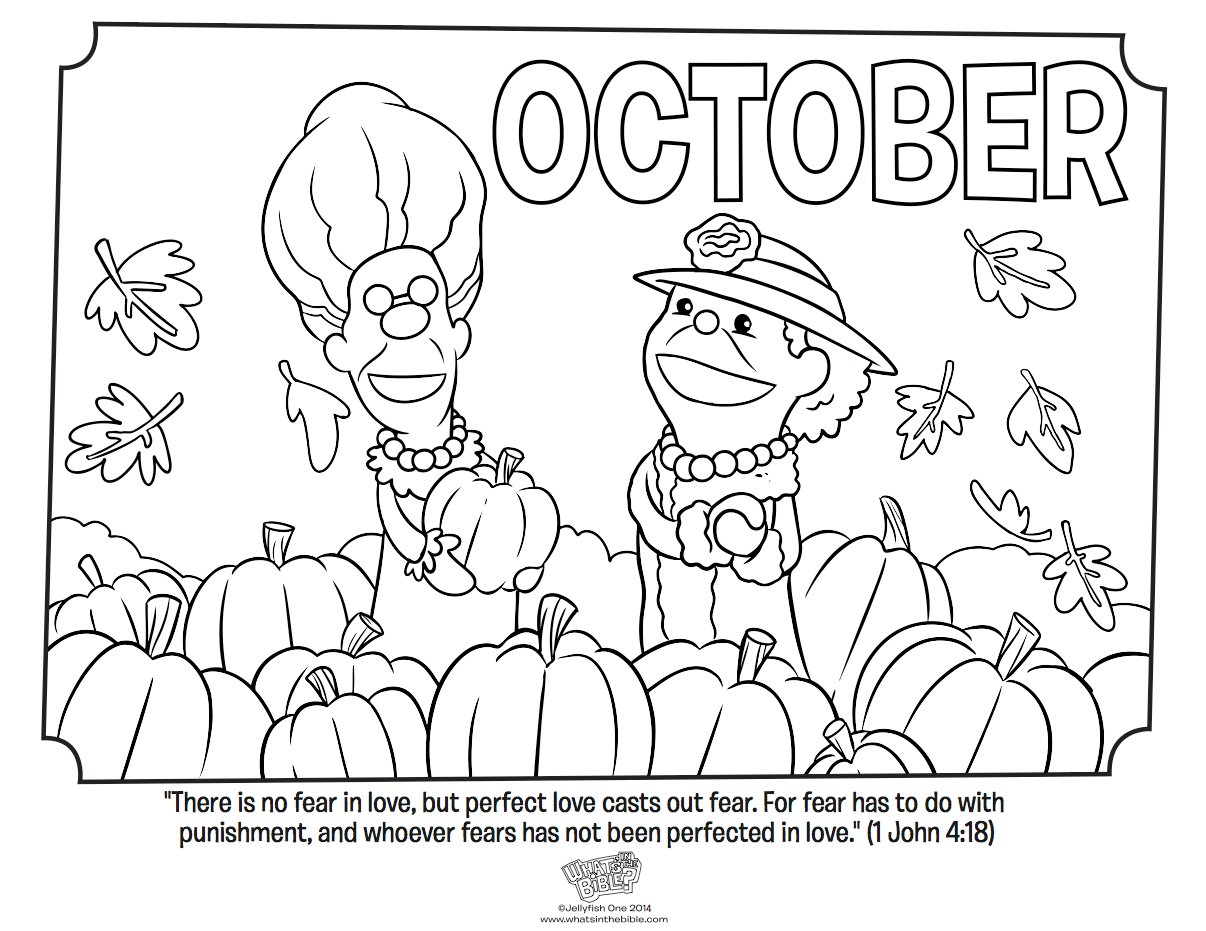 1206x931 October Coloring Page John