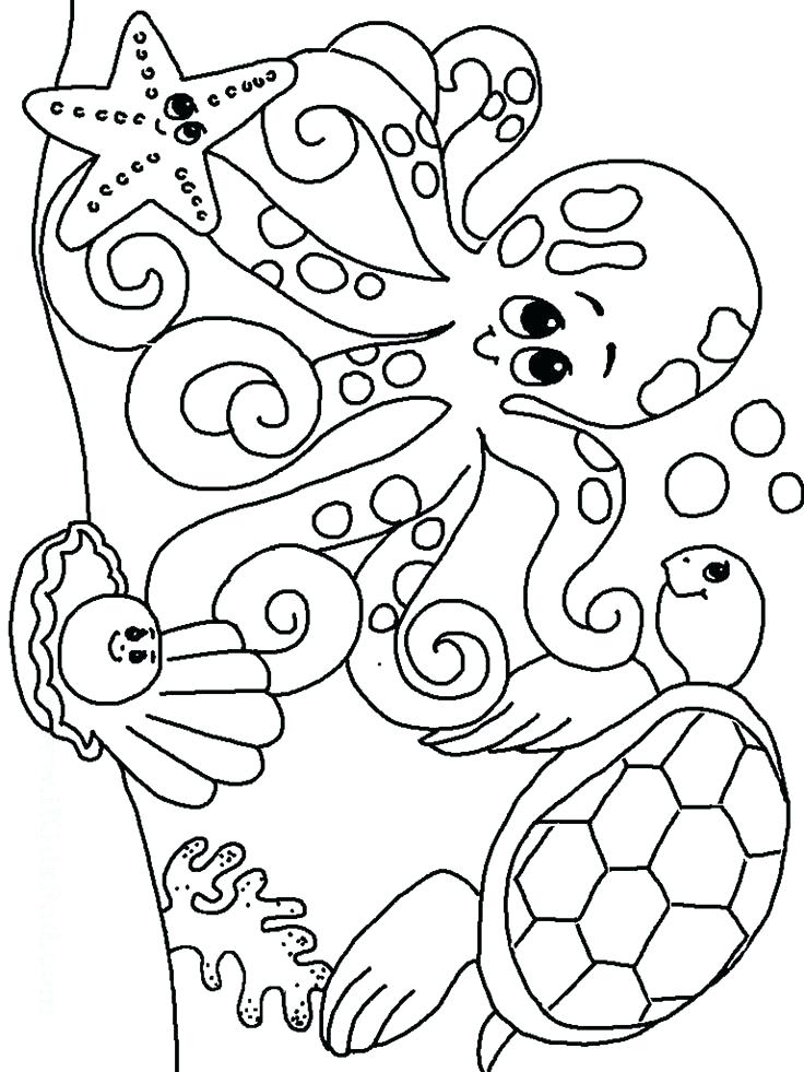 736x981 Online Coloring Pages For Toddlers Kindergarten Animals Color