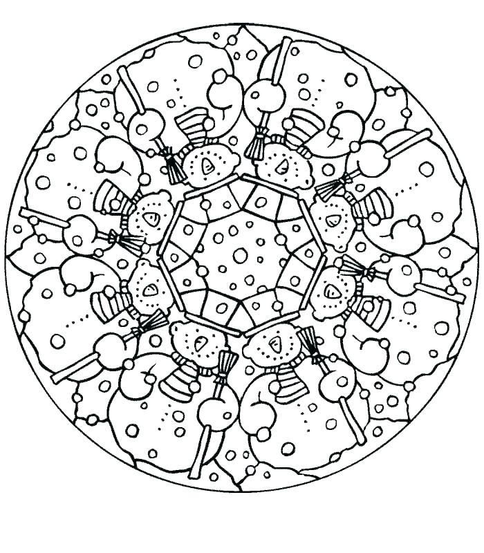 700x800 Free Online Mandala Coloring Pages For Adults Kids Coloring Free