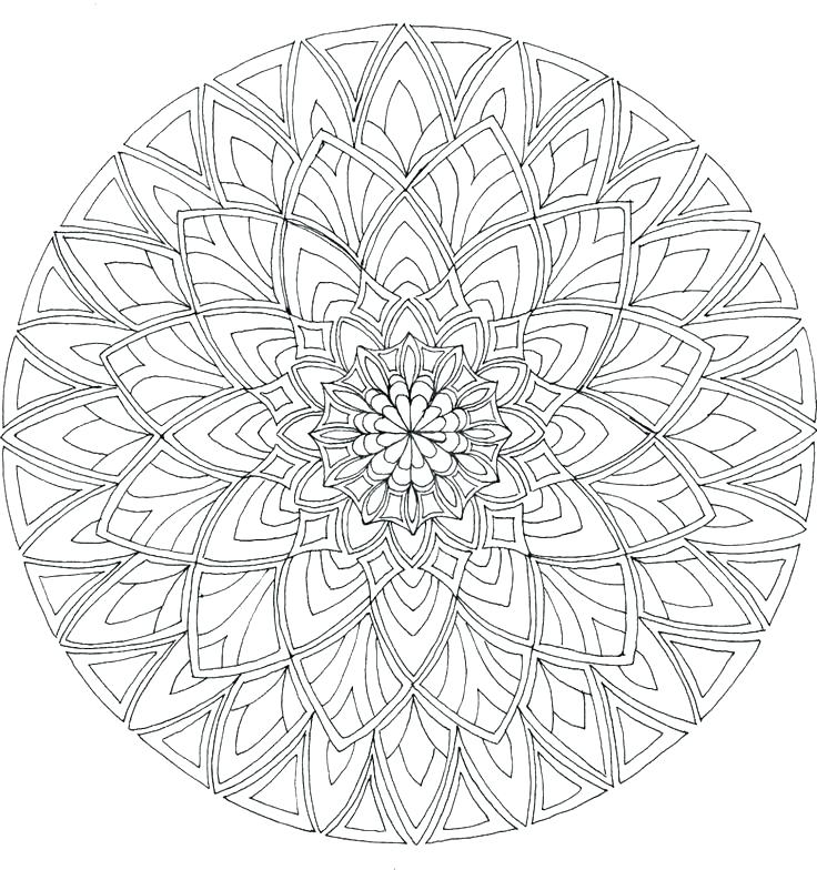 736x784 Online Coloring Pages For Adults Online Mandala Coloring Pages