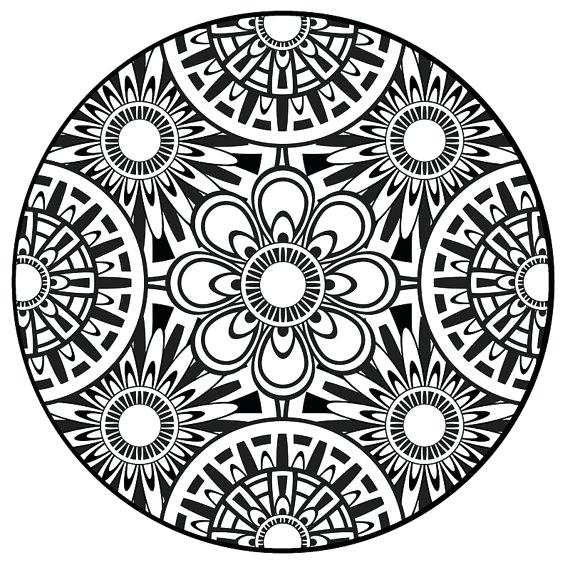 570x570 Animal Mandala Coloring Pages Online Adult Gallery Website
