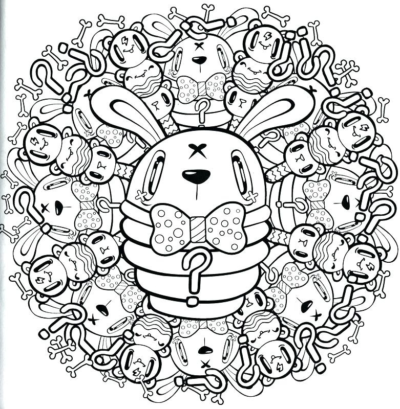 781x800 Awesome Coloring Pages For Adults