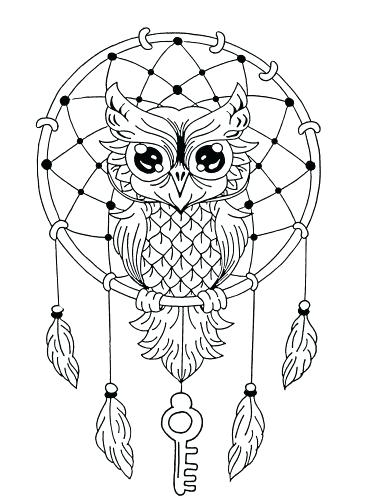 368x500 Owl Coloring Pages Printable Medium Size Of Baby For Kids Free