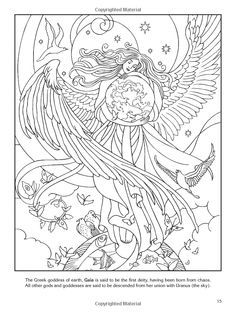 Free Pagan Coloring Pages