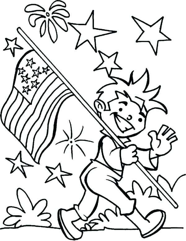 600x779 Patriotic Coloring Pages Printable Patriotic Coloring Pages