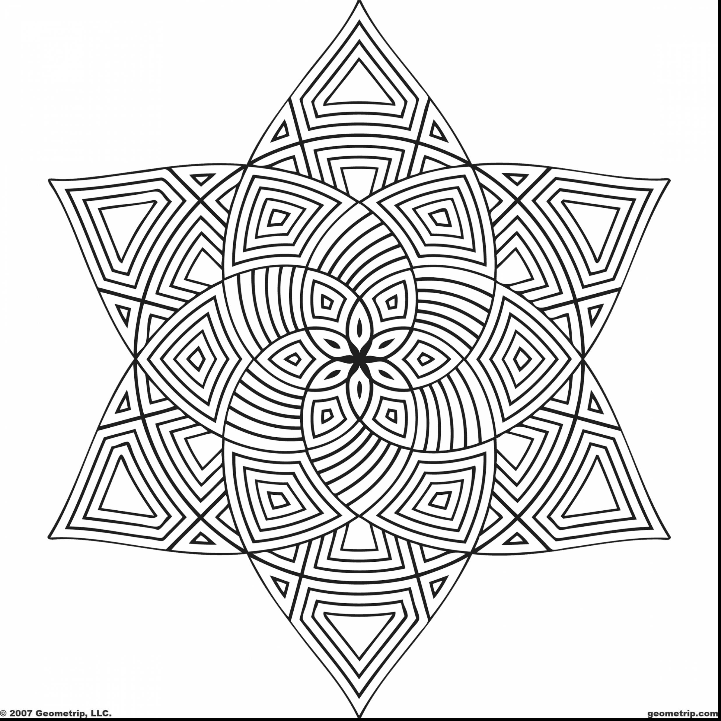 2475x2475 Free Printable Geometric Coloring Pages For Kids To Print
