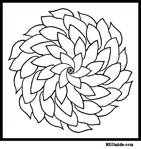 468x495 Flower Mandala Coloring Pages Flower Page Printable Coloring