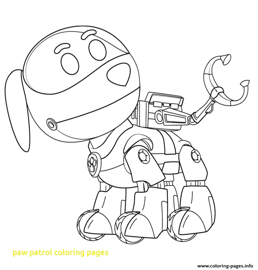 834x872 Paw Patrol Coloring Pages With Paw Patrol Coloring Pages Free