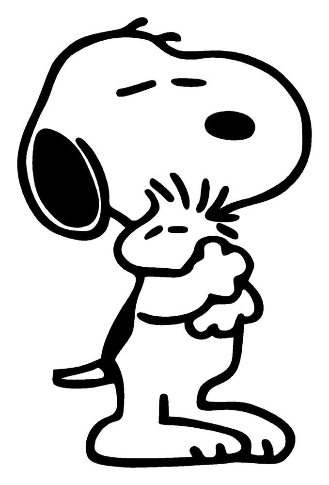 679x1000 Snoopy Decal Ebay Ez Easy Coloring Pagez Snoopy