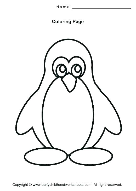 520x730 Free Penguin Coloring Pages Free Penguin Coloring Pages Free