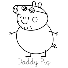 230x230 Top Free Printable Peppa Pig Coloring Pages Online