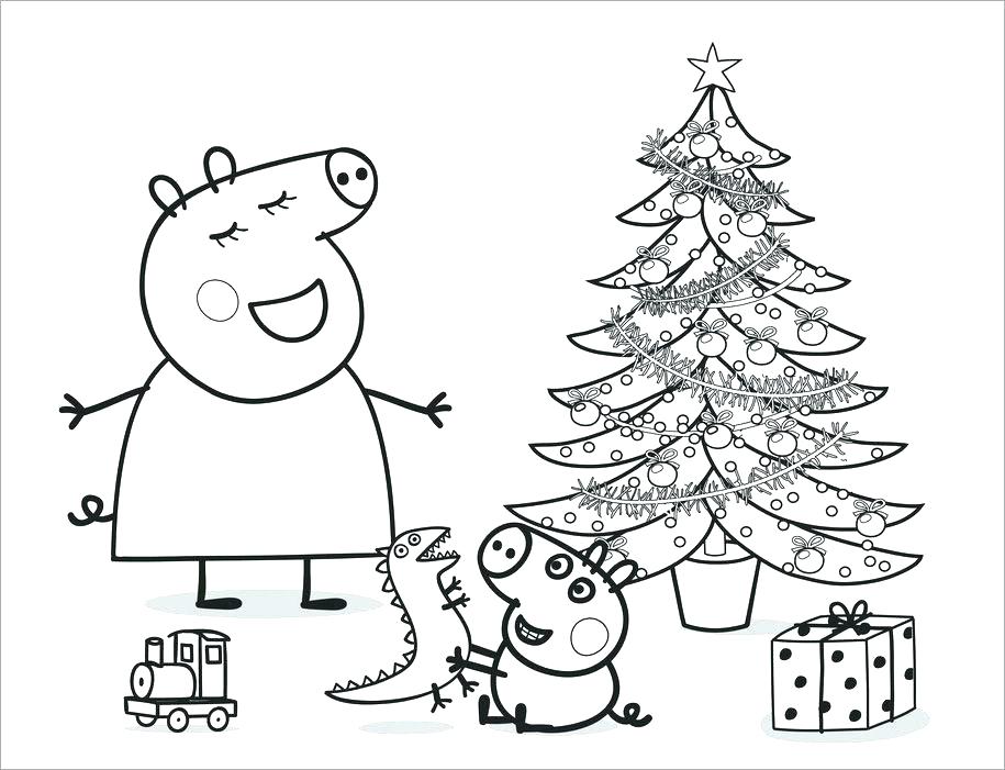 915x701 Peppa Pig Coloring