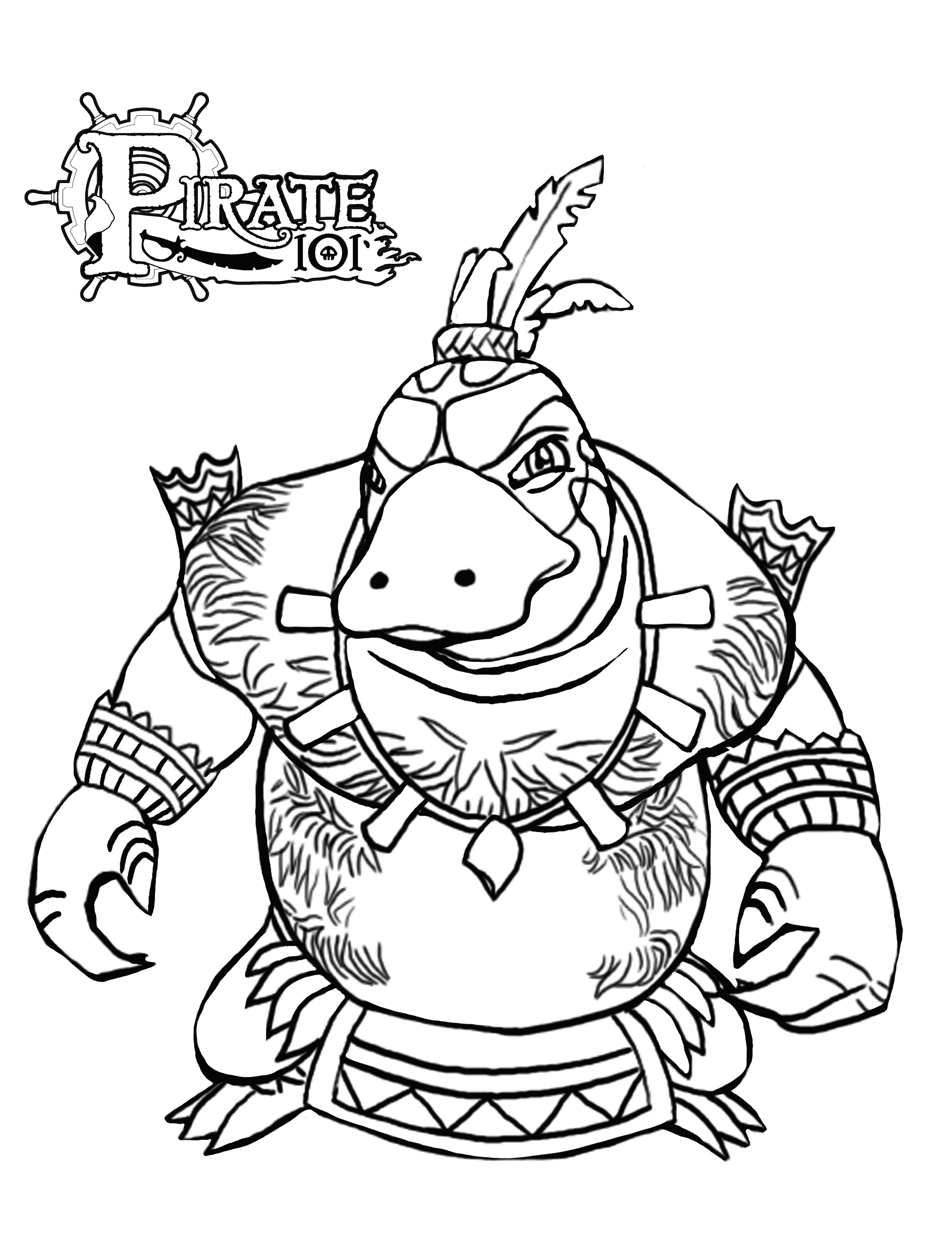 2550x3300 Pirate Coloring Pages Free Online Game