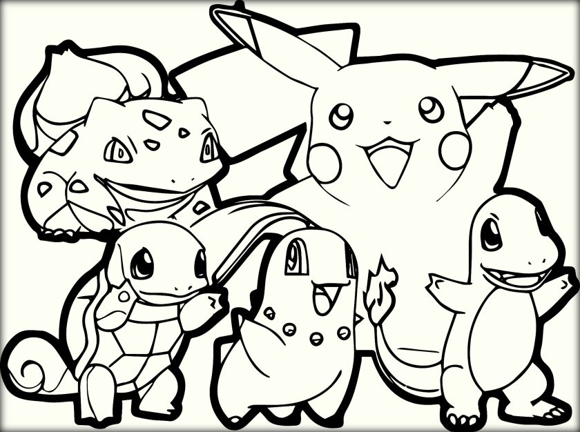 840x626 Best Free Printable Pokemon Coloring Pages For Kids Free