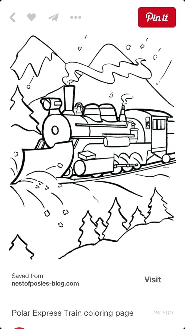 640x1136 Polar Express Coloring Page Polar Express Coloring Pages Printable