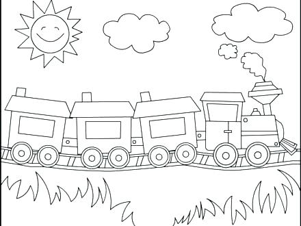 440x330 Polar Express Train Coloring Pages Free Polar Express Coloring