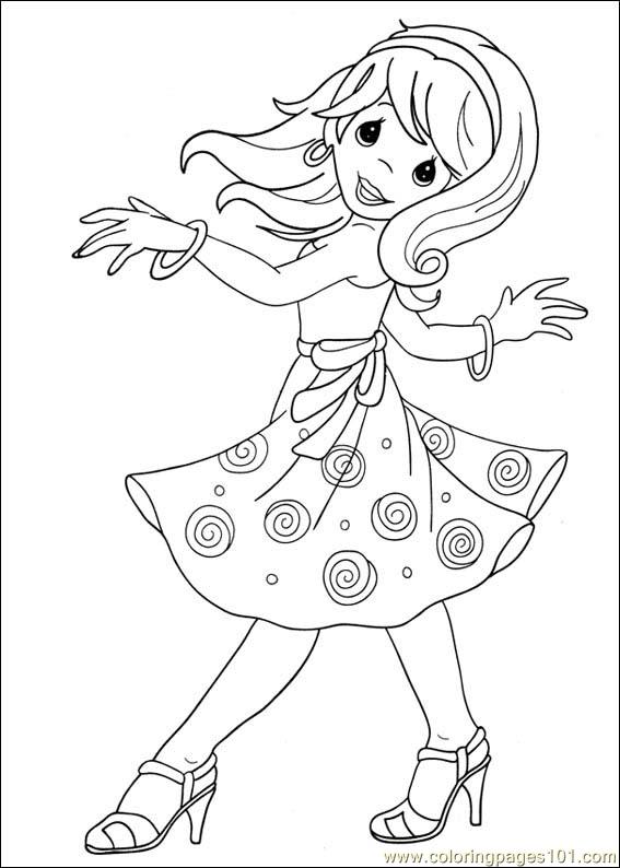 567x794 Precious Moments Coloring Page