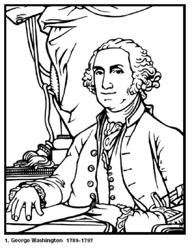 661x858 Free Coloring Pages For Kids George Washington Our First