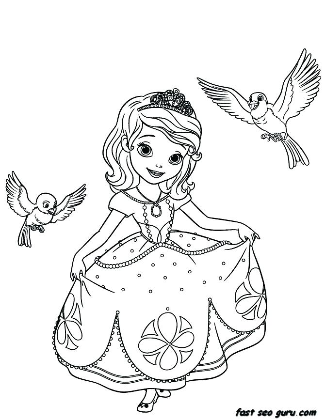 670x867 Free Coloring Pages Of Princesses